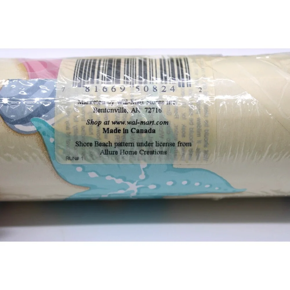 NIP Jubilee Decorative Wall Border 'Shore Beach' Shell Starfish Disc'd 15'x6.87